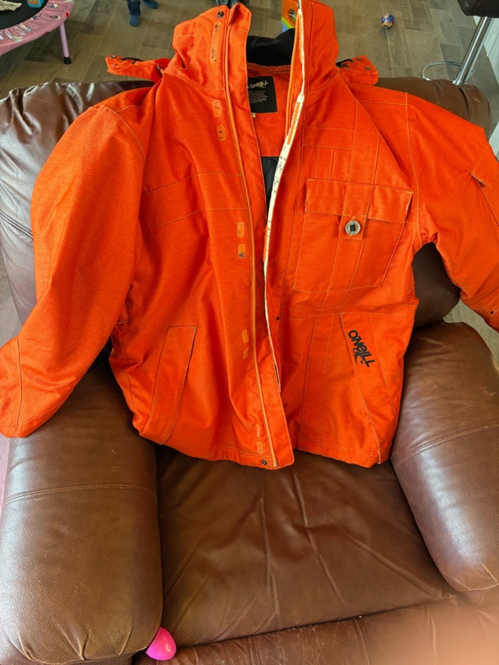 O'Neill Orange Freedom Series Hooded Jacket